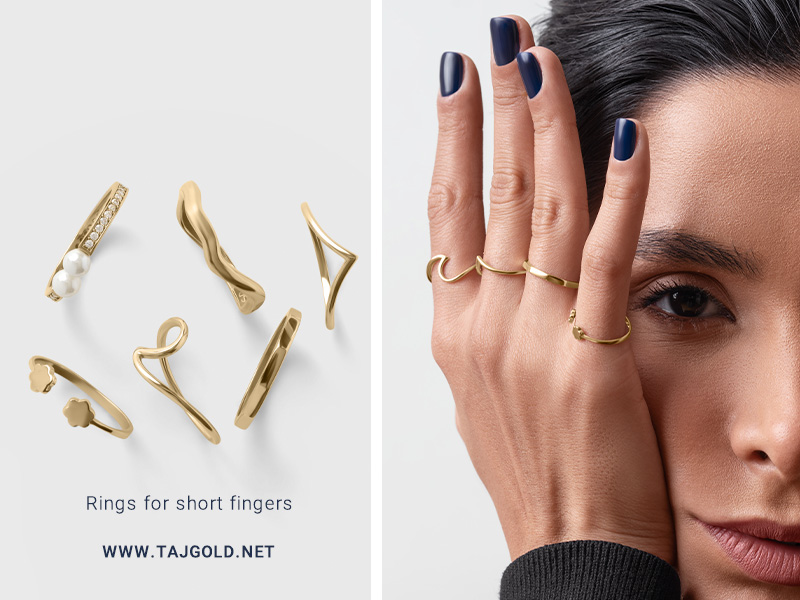 بهترین انگشتر برای انگشتان کوتاه